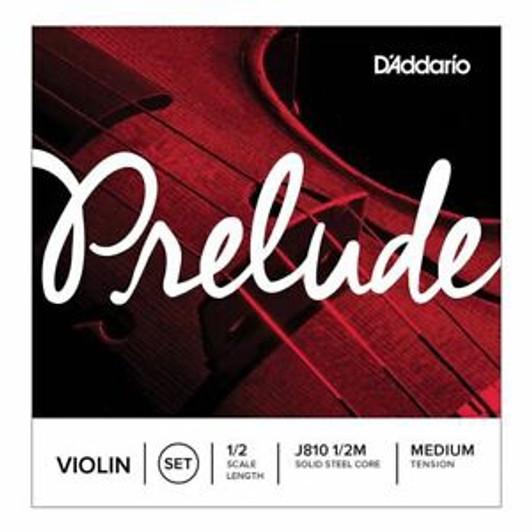 D'Addario Prelude 1/2 Violin Set