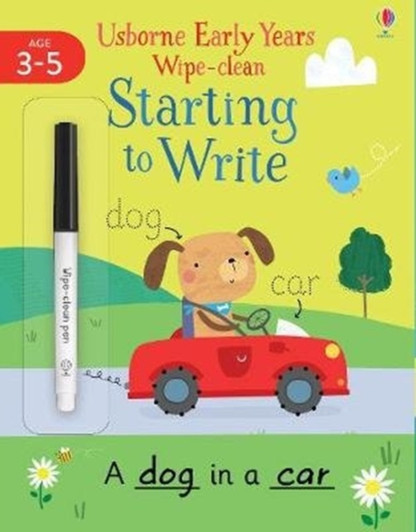 Usborne Early Years Wipe-Clean STARTING TO WRITE