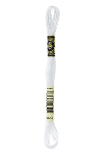 DMC Embroidery Thread - White Blanc