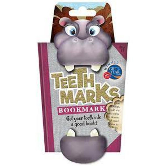 Teethmarks Bookmarks - Hippo