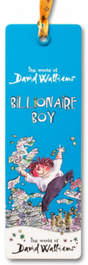 David Walliams Magnetic Bookmarks - Billionaire Boy
