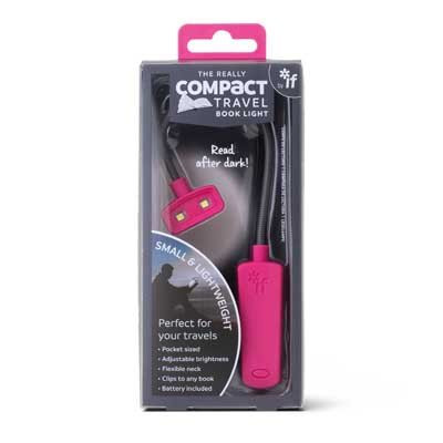 Really Compact Travel Book Light - Pink