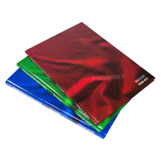 Premier Notes A4 Book 160 Pages Blue/Green/Red