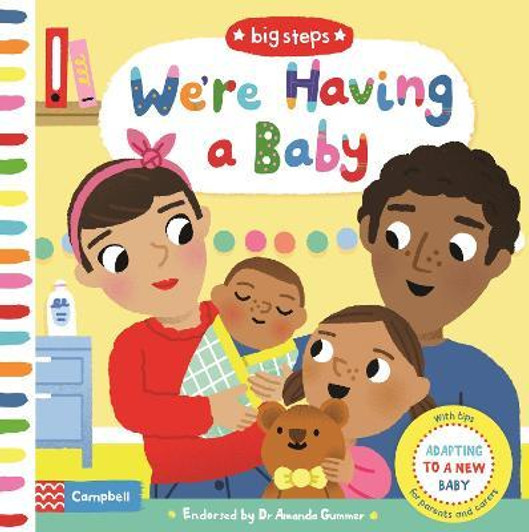 We're Having a Baby : Adapting To A New Baby Board Book