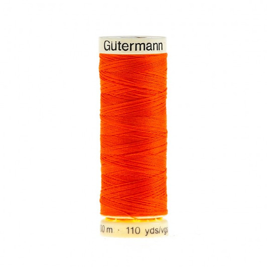 Gutermann Sewing Thread 351 Bright Orange