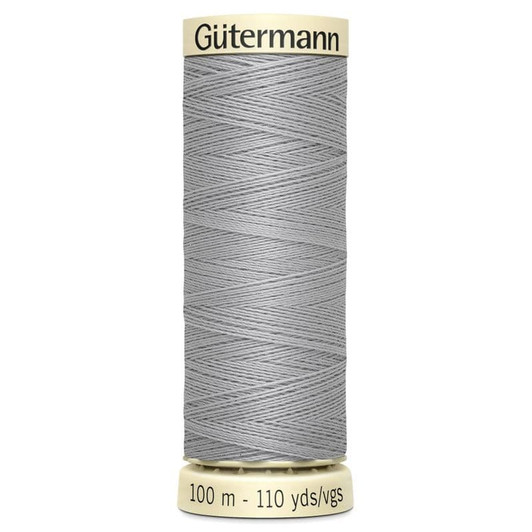 Gutermann Sewing Thread 38 Fog Grey