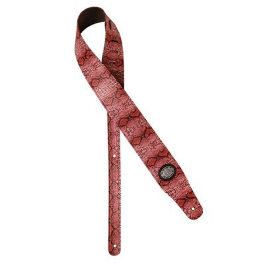 GST-205-PK | Gaucho Cobra Series guitar strap