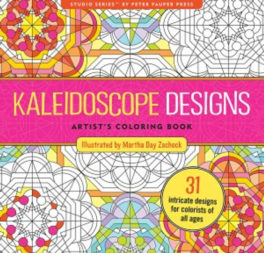 Kaleidoscope Designs  Artist's Colouring Book
