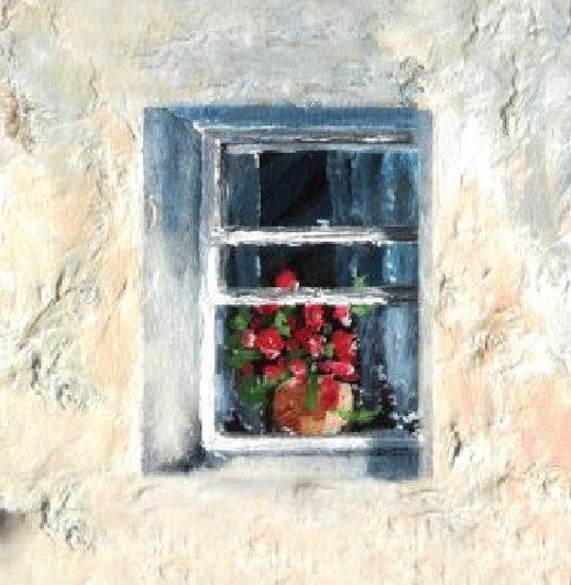 Glen Gallery Flowers in the Window 6 Cards & Envelopes