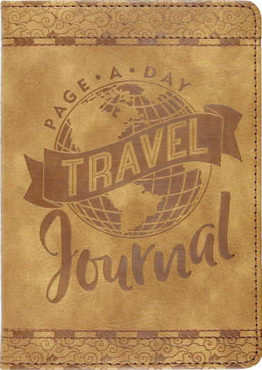 Page-a-Day Travel Journal Brown