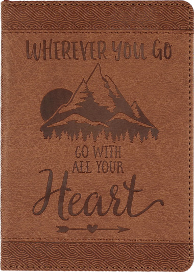 Wherever You Go, Go With All Your Heart Artisan Journal