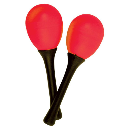 GR19051R Atlas Egg Maracas Red