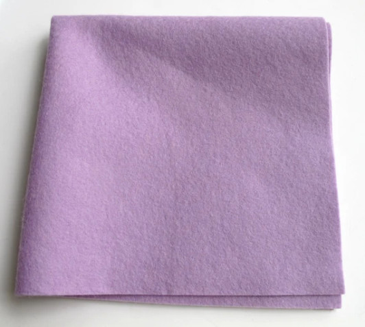 Lilac Felt Square