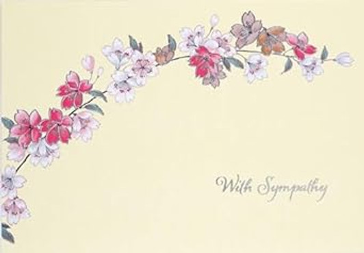 With Sympathy Cards Note Cards Boxed