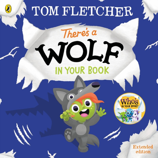 There's a Wolf in Your Book Picture Book / Tom Fletcher