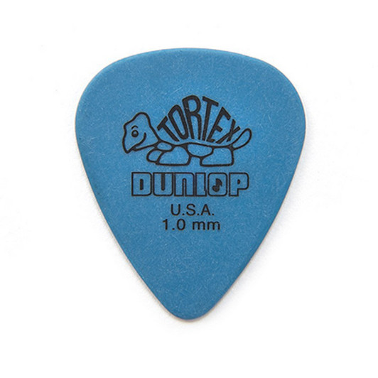 Dunlop Tortex Picks Blue 1.0mm 12 Pack