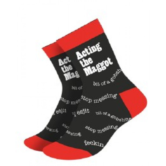 Acting the Maggot Men's Socks