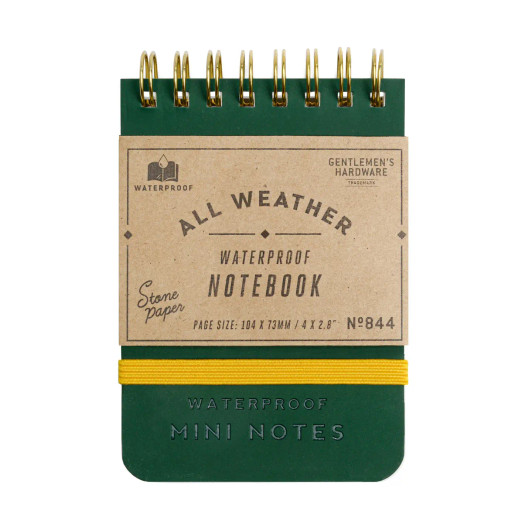 Gentlemen's Hardware Pocket Waterproof Notebook