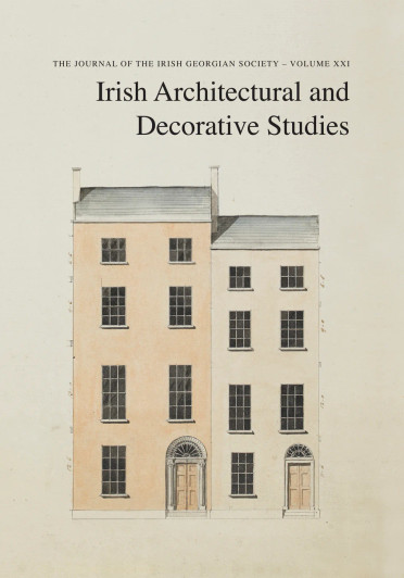 IRISH ARCHITECTURAL AND DECORATIVE STUDIES – Vol.21