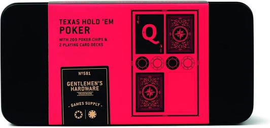 Gentlemen's Hardware Texas Hold 'Em Poker