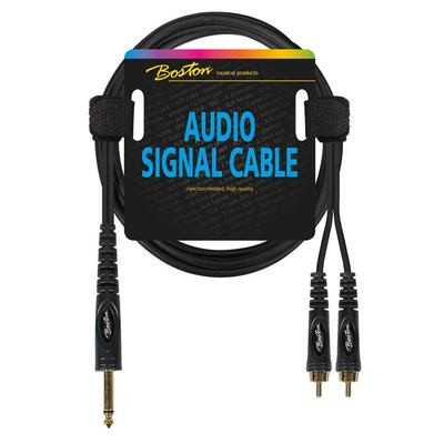 AC-271-300 | Boston Audio Signal Cable 2XRCA to 6ML Jack