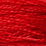 DMC Embroidery Thread - Red 666