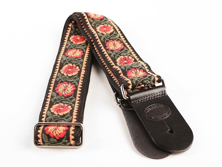 Gaucho Traditional Series Guitar Strap - Flower Mosaic