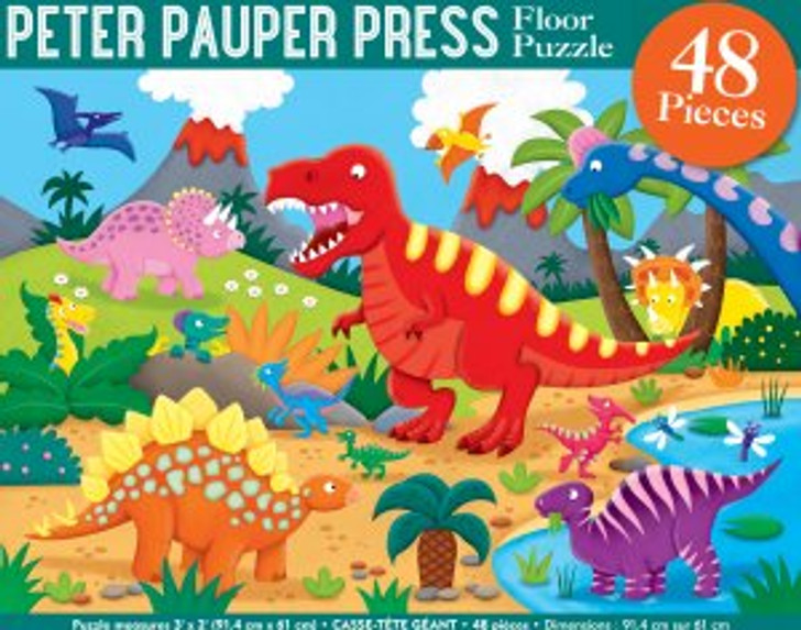 Dinosaur 48 Piece Floor Jigsaw Puzzle
