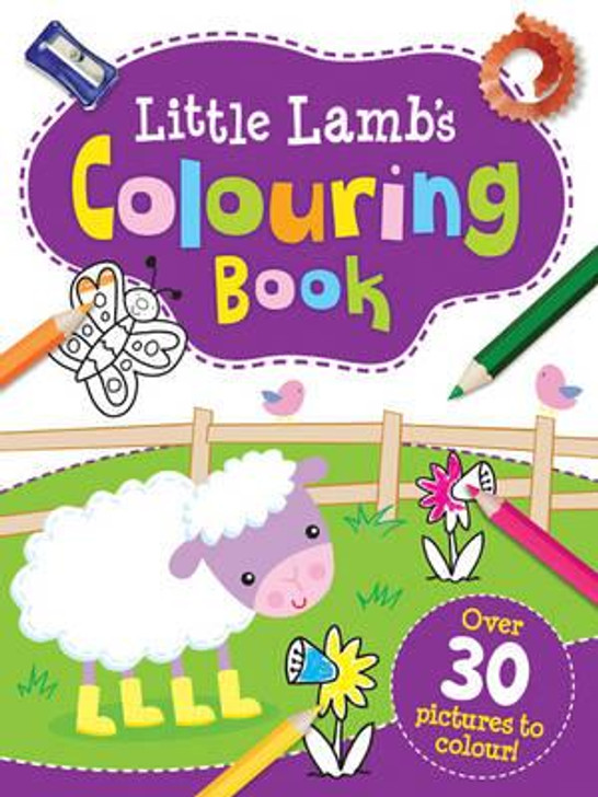 Little Lambs Colouring Book