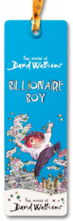 David Walliams Magnetic Bookmarks - Billionaire Boy