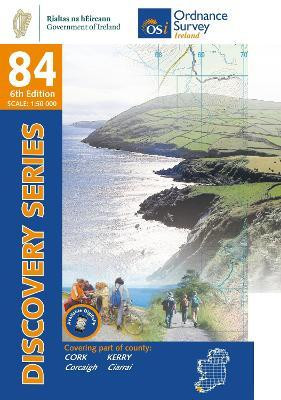 Ordnance Survey Ireland Map 84 (Discovery Series): Cork, Kerry 6th Ed