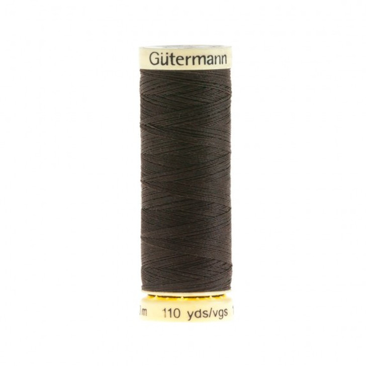 Gutermann Sewing Thread 697 Dark Brown