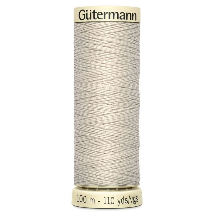 Gutermann Sewing Thread 299 Milk White