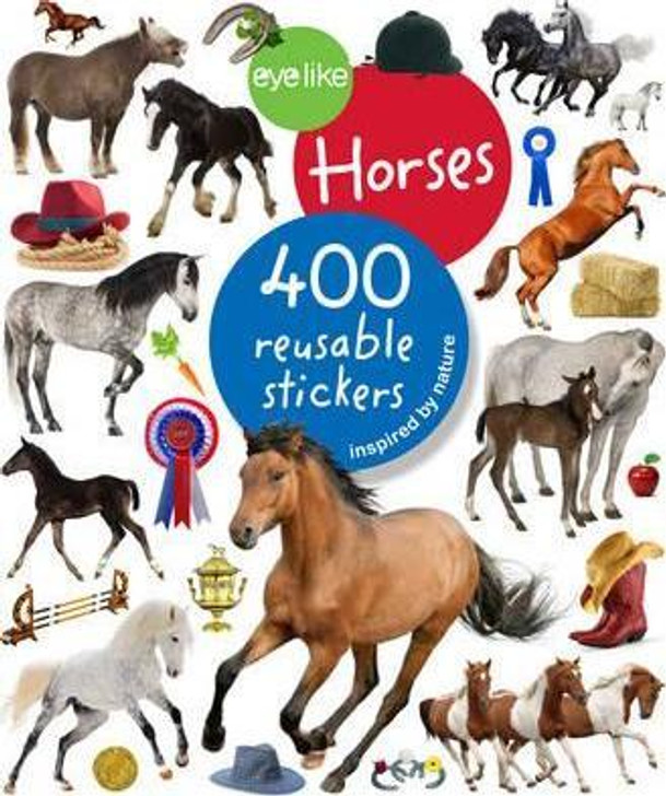 Horses: 400 Reusable Stickers