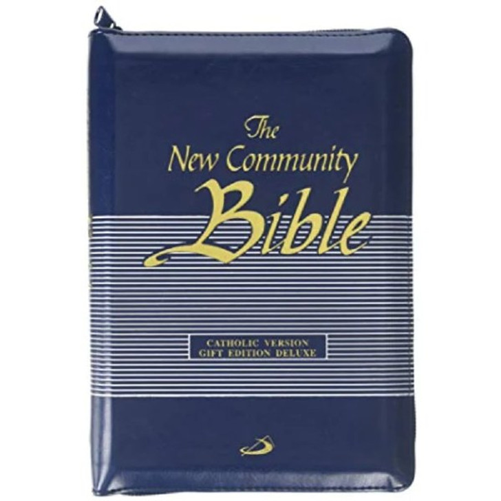 New Community Bible: Catholic Version Gift Ed. Deluxe Blue