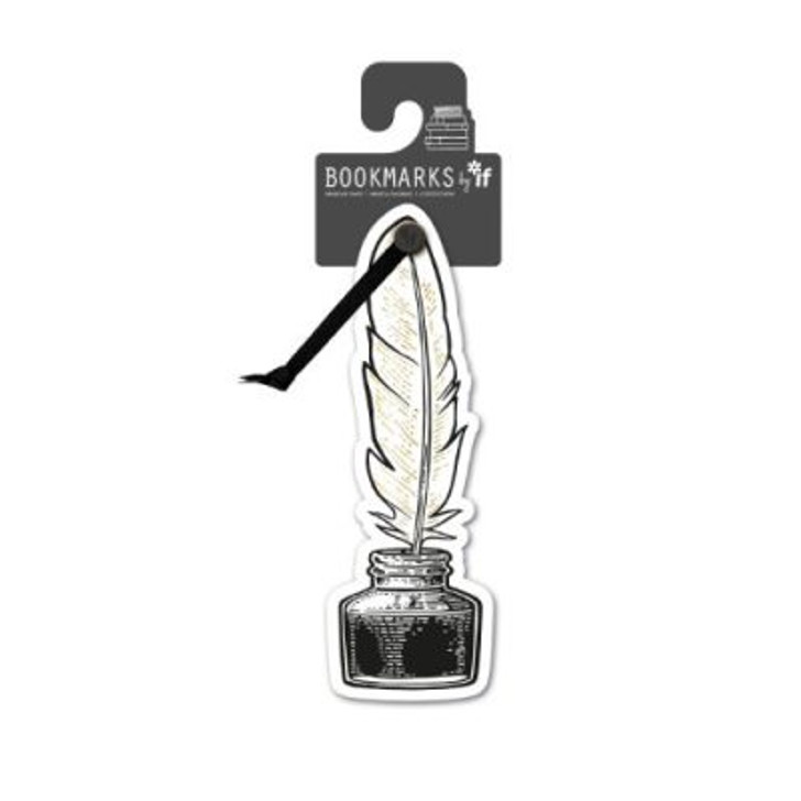 Academia Bookmark - Quill & Ink