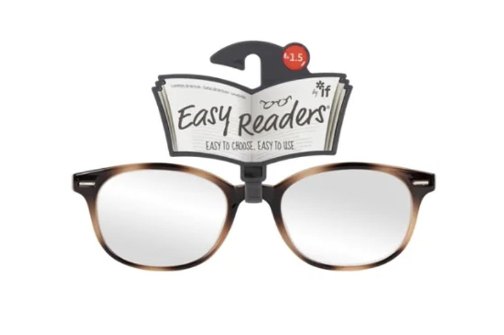 Easy Readers - Round Beige / Brown +1.5