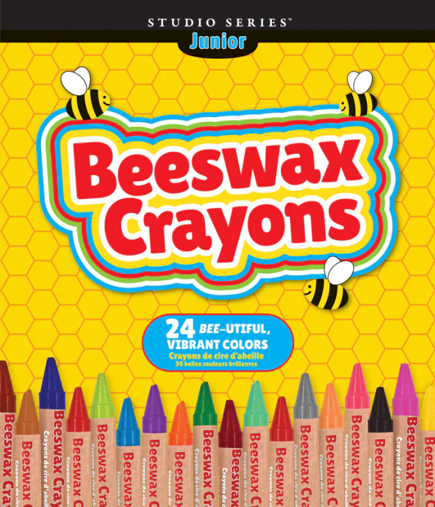 Beeswax Crayons (Set of 24 Colours)