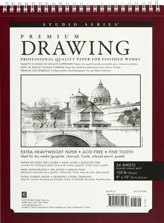 Premium Drawing Pad 8 x 10