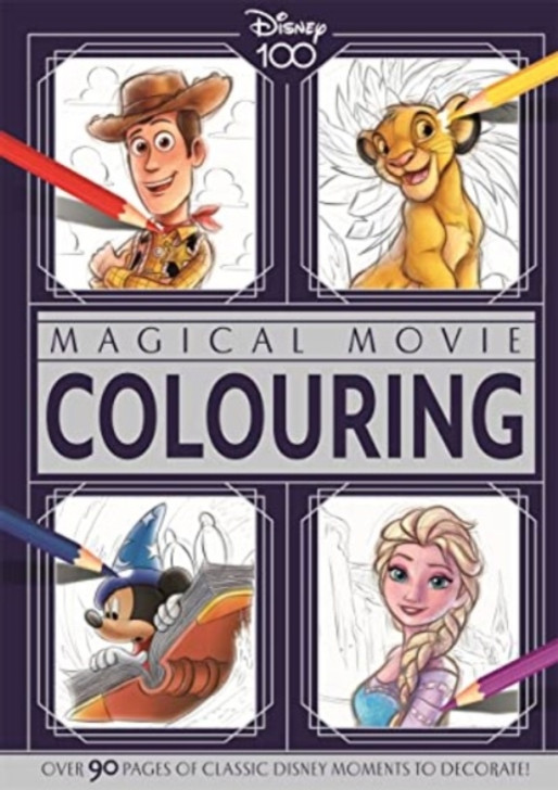 Disney 100 Years Magical Movie Colouring Book