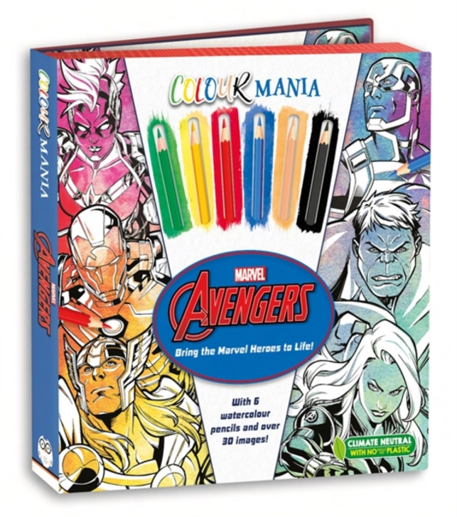 Marvel Avengers Colouring Set