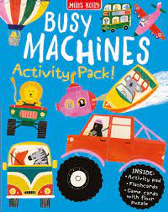 Miles Kelly Busy Machines Activity Pack