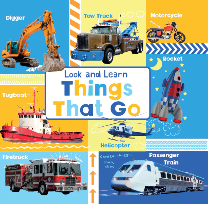 Look and Learn: Things That Go Board Book