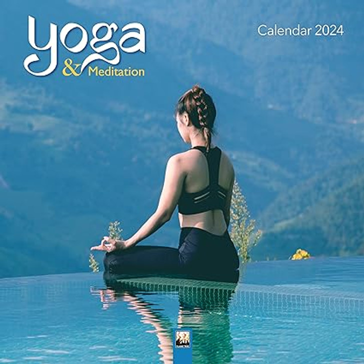 Yoga and Meditation Wall Calendar 2024