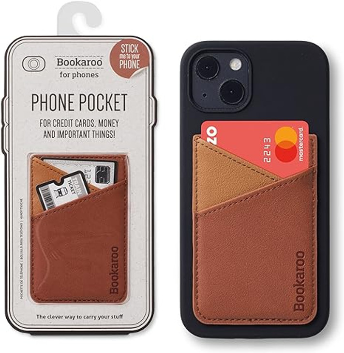 IF Bookaroo Phone Pocket - Brown