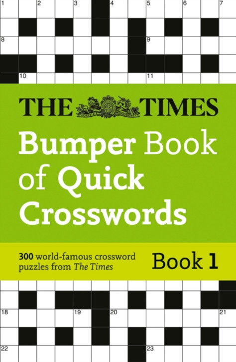 Times Bumper Book of Quick Crosswords Book 1 : 300 World-Famous Crossword Puzzles