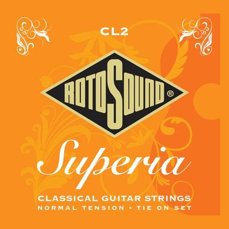 Rotosound CL2 Superia Classical Guitar Strings - Tie on Set