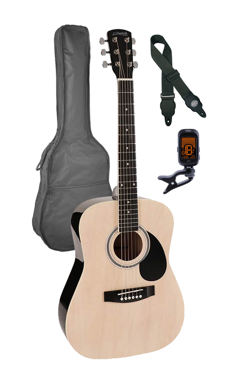 Nashville 3/4 Scale Guitar Pack - Natural GSD-6034-NT
