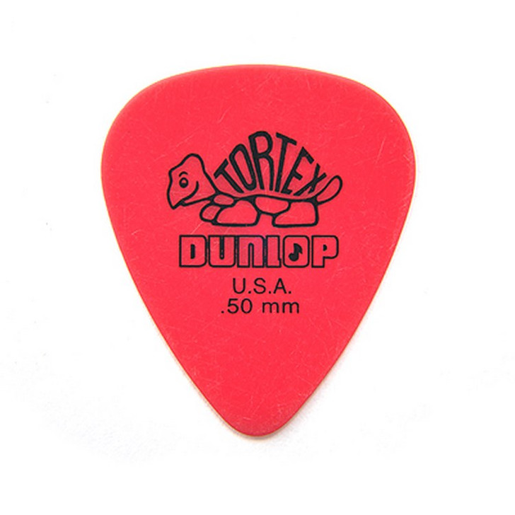 Dunlop Tortex Picks Red .50mm 12 Pack