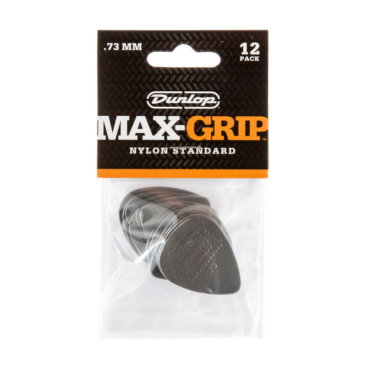 Dunlop Max Grip Nylon Standard Pick .73mm 12 Pack
